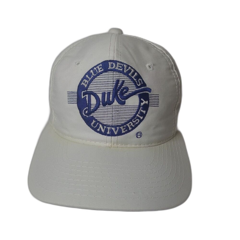 Vintage  Duke Blue Devils The Game Hat Circle Script